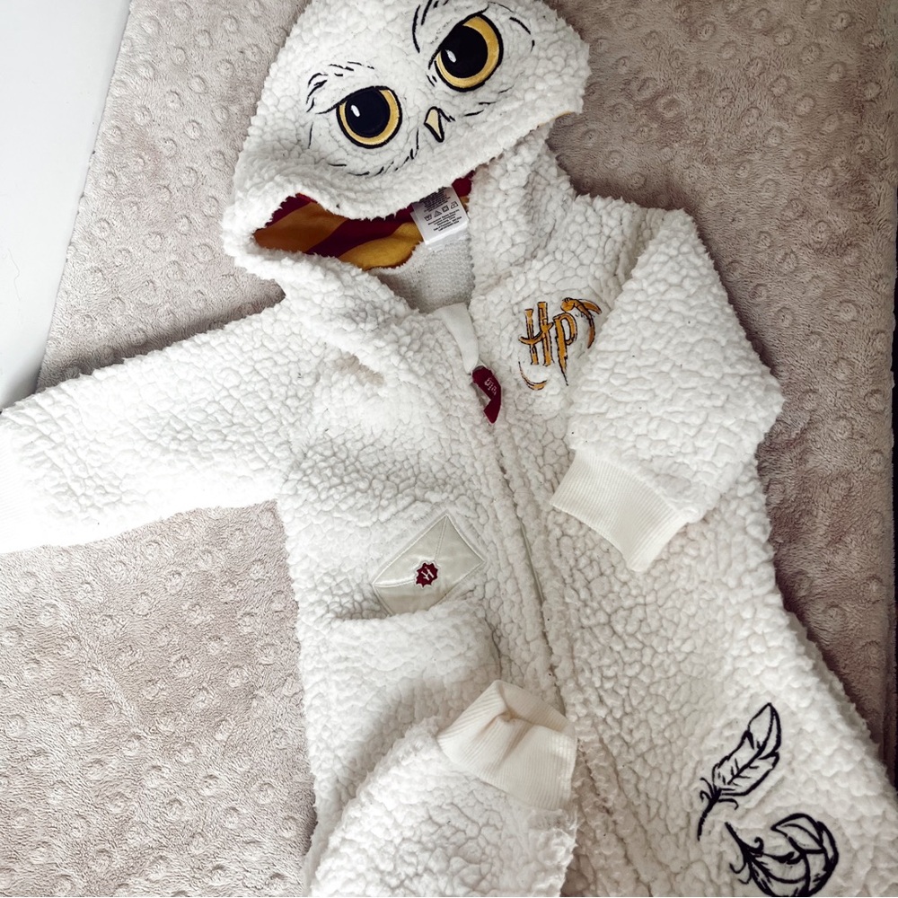 baby 6 m harry potter hedwig owl sleeper coat